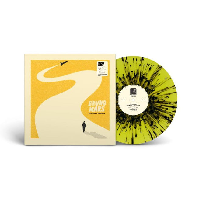 Bruno Mars Doo-Wops & Hooligans Vinyl LP Translucent Yellow with Black Splatter Colour 2024