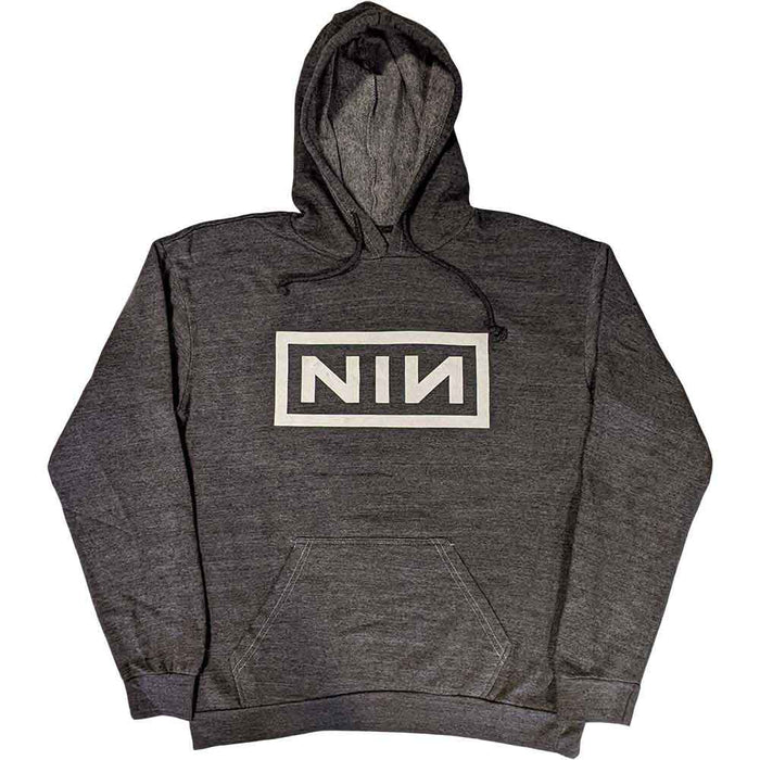 Nine Inch Nails Classic Logo Grey Small Unisex Hoodie