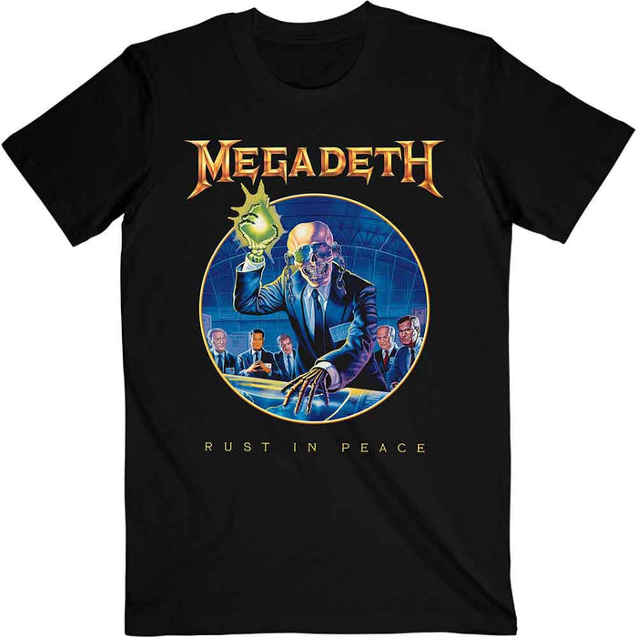 Megadeth Rust In Peace Black Small T-Shirt