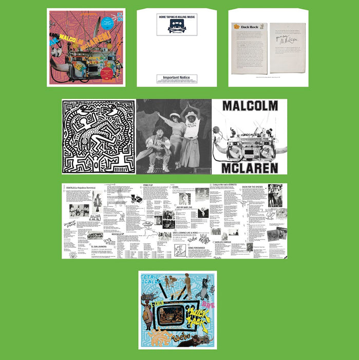 Malcolm McLaren Duck Rock 40th Anniversary Edition Vinyl LP 2023