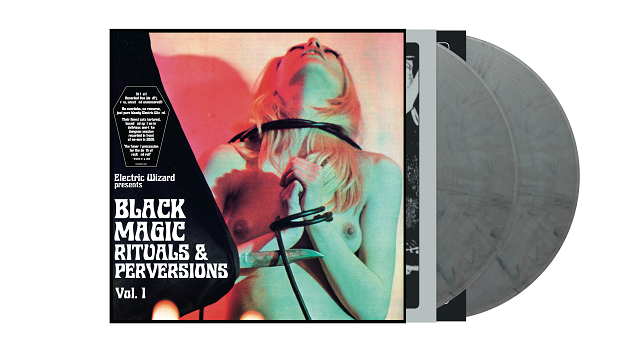 Electric Wizard Black Magic Rituals & Perversions Vol. 1 Vinyl LP Crystal Meth Opaque Silver Marble Colour 2025