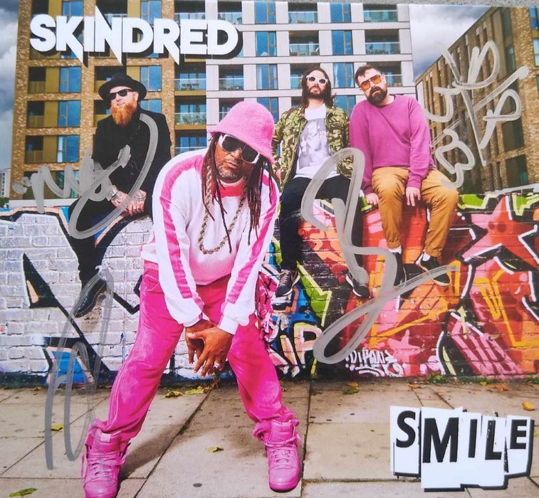 Skindred Smile CD *SIGNED* 2023