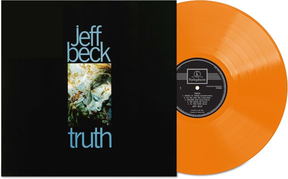 Jeff Beck Truth Vinyl LP Orange Colour 2025