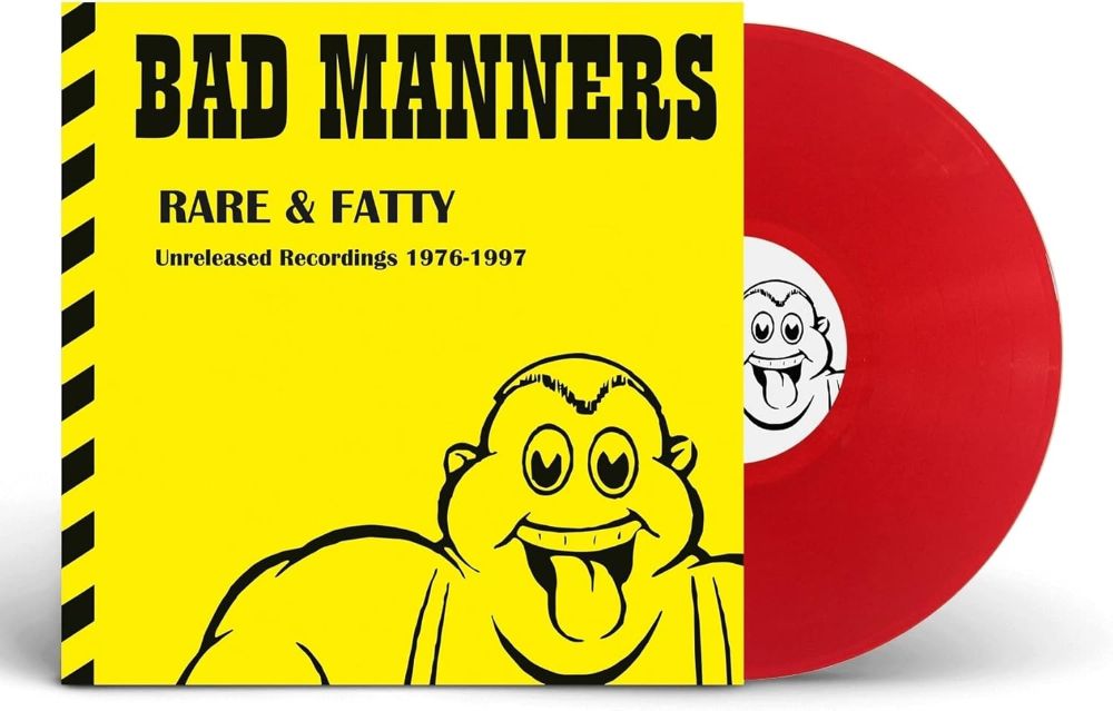 Bad Manners Rare And Fatty Vinyl LP Red Colour