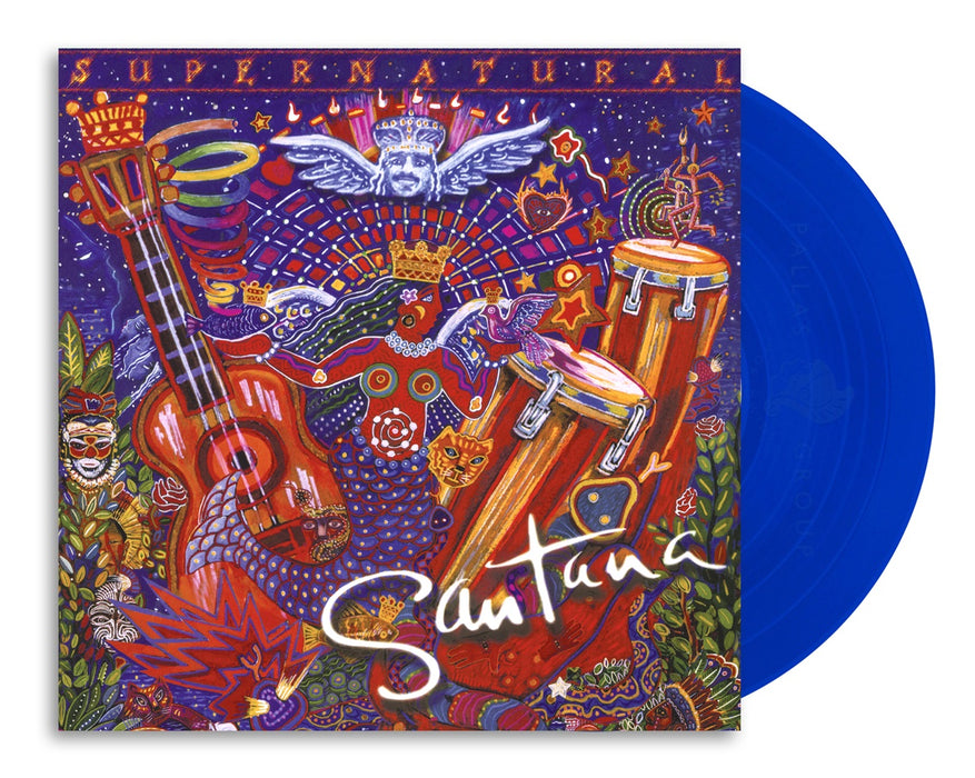 Santana Supernatural (25th Anniversary) Vinyl LP Blue Colour 2024