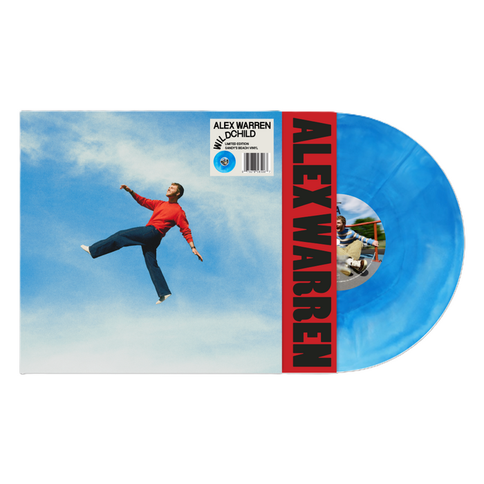 Alex Warren WILDCHILD Vinyl LP Blue Colour + Signed Print 2026