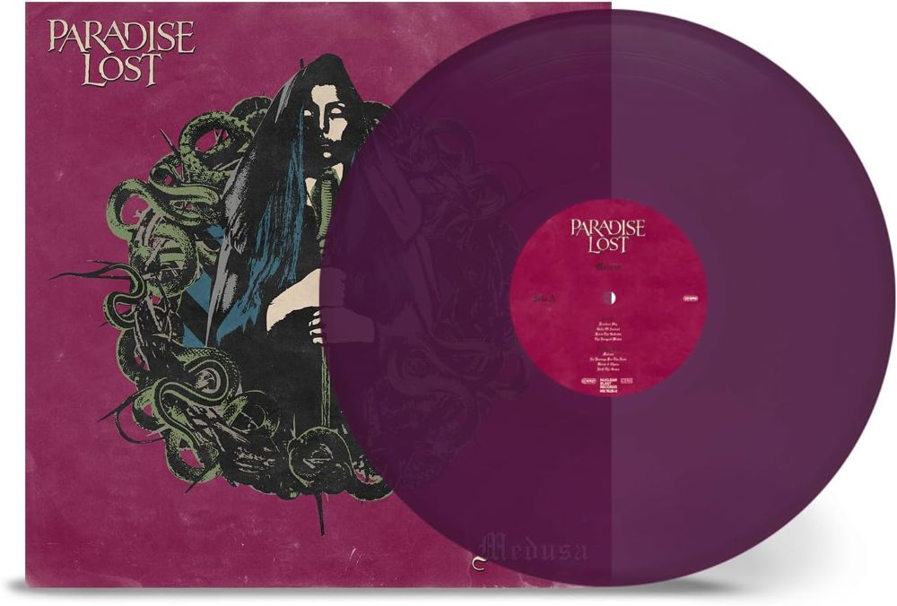 Paradise Lost Medusa Vinyl LP Violet Colour Due Out 09/01/26
