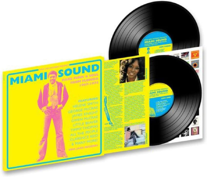 Soul Jazz Records Presents Miami Sound: Rare Funk & Soul From Miami, Florida 1967-74 2023 Vinyl LP 2023