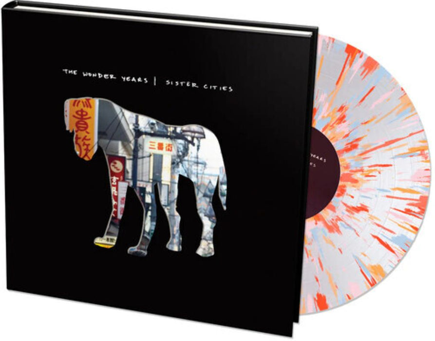 The Wonder Years Sister Cities Vinyl LP & BOOK Book & LP Shinjuku Street Splatter Colour Due Out 23/05/25