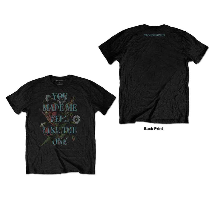 Stereophonics Make Me Feel Black X-Large T-Shirt