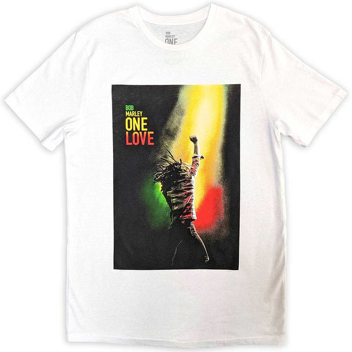 Bob Marley One Love Movie Poster White Medium T-Shirt