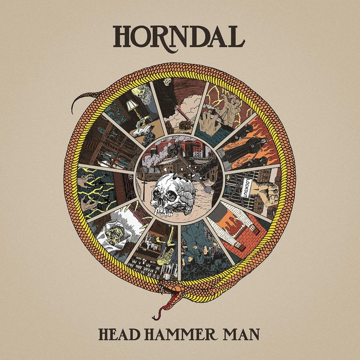 Horndal Head Hammer Man Vinyl LP Black Ice Transparent Colour 2024