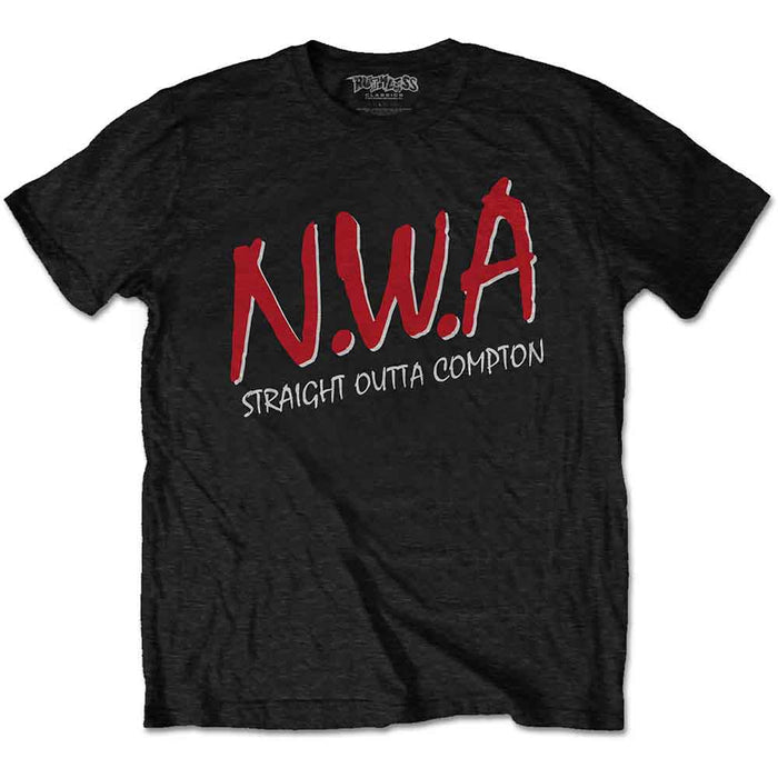 N.W.A Straight Outta Compton Black Medium T-Shirt