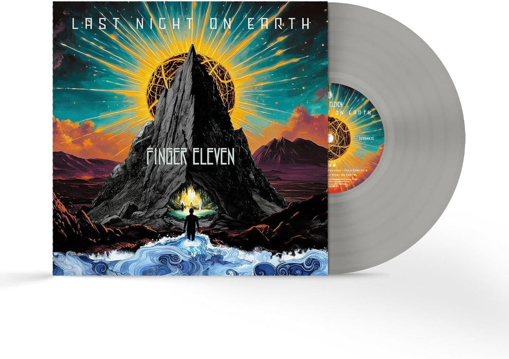 Finger Eleven Last Night On Earth Vinyl LP Silver Colour 2025