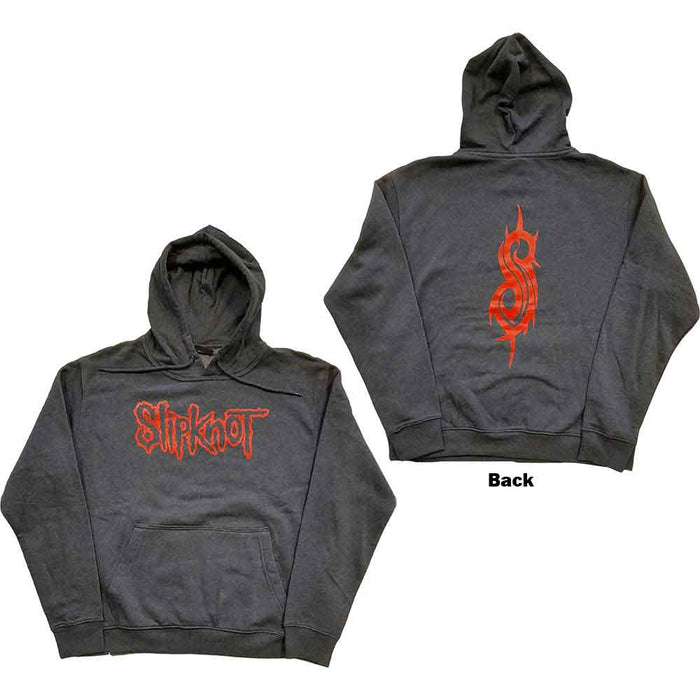 Slipknot Logo Grey Large Hoodie