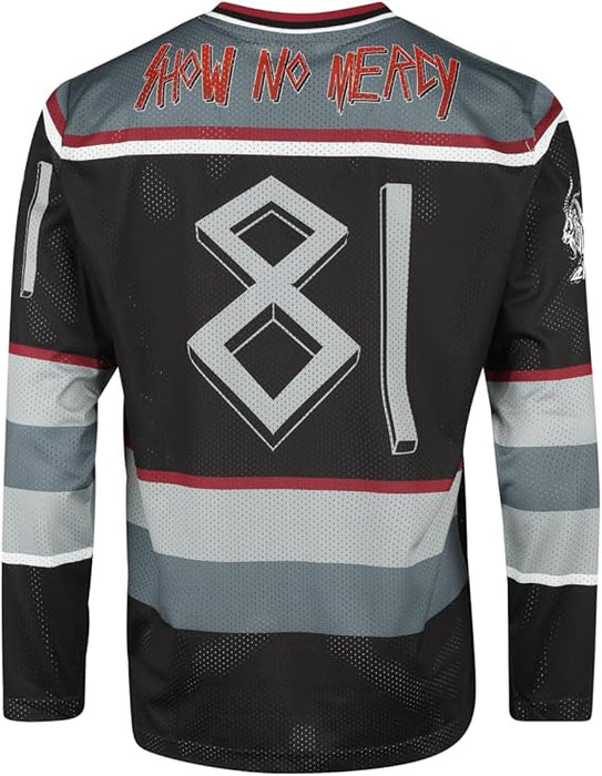 Slayer Show No Mercy 81 Hockey Jersey Medium T-Shirt