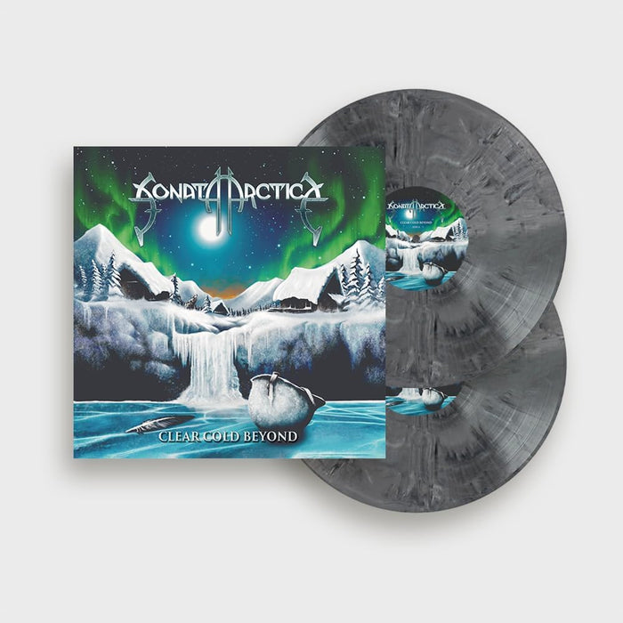 Sonata Arctica Clear Cold Beyond Vinyl LP White & Black Marble Colour 2024