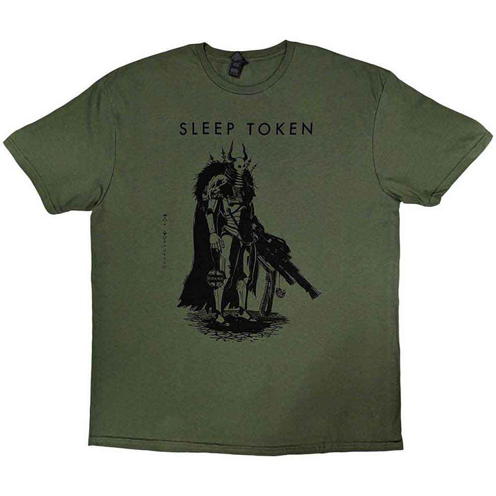 Sleep Token The Summoning Green Large Unisex T-Shirt