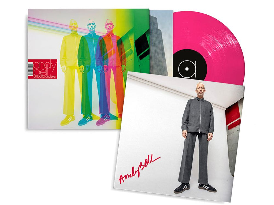 Andy Bell Pinball Wanderer Vinyl LP Indies Magenta Colour w/Signed Print Due Out 28/02/25