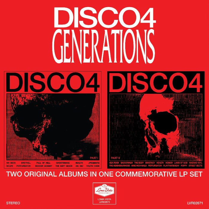 HEALTH DISCO4::GENERATIONS Vinyl LP 31/05/24