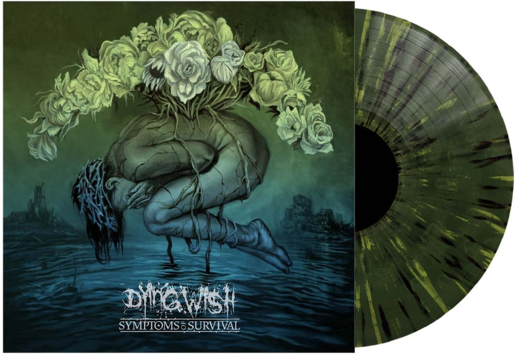 Dying Wish Symptoms of Survival Vinyl LP Green with Black Yellow Splatter Colour 2023