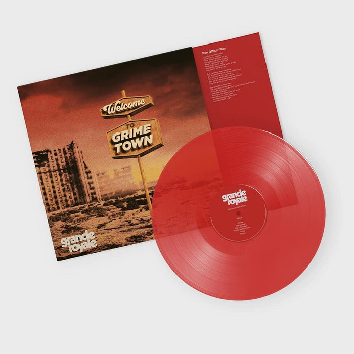 Grande Royale Welcome to Grime Town Vinyl LP Transparent Red 2023