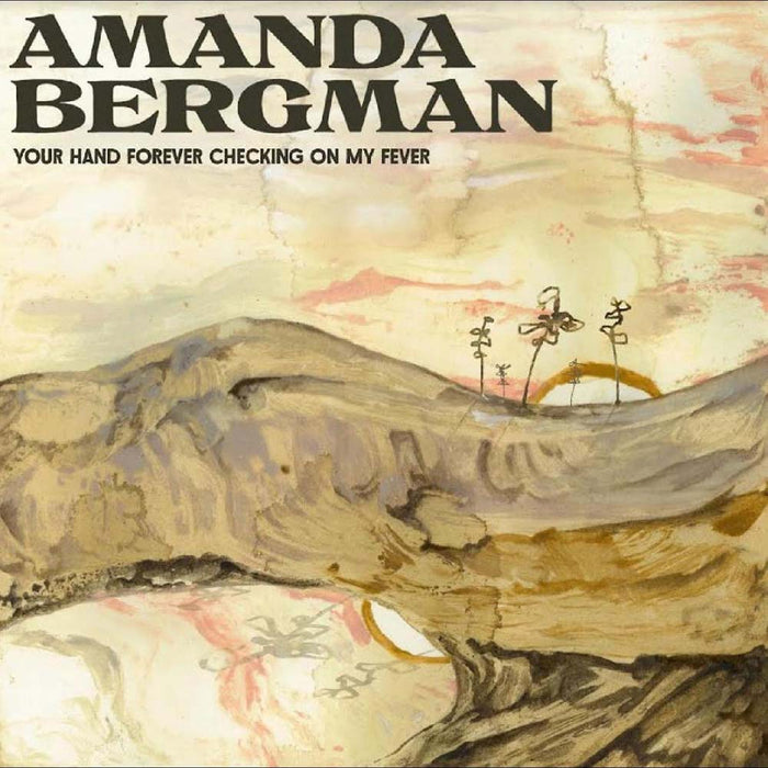 Amanda Bergman Your Hand Forever Checking On My Fever Vinyl LP Indies Pink Opaque Colour 2024