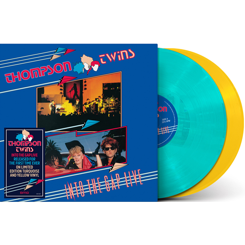 Thompson Twins Into The Gap Live Vinyl LP Blue & Yellow Colour RSD 2025