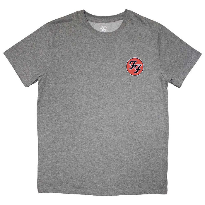Foo Fighters Mini FF Logo Grey Small T-Shirt