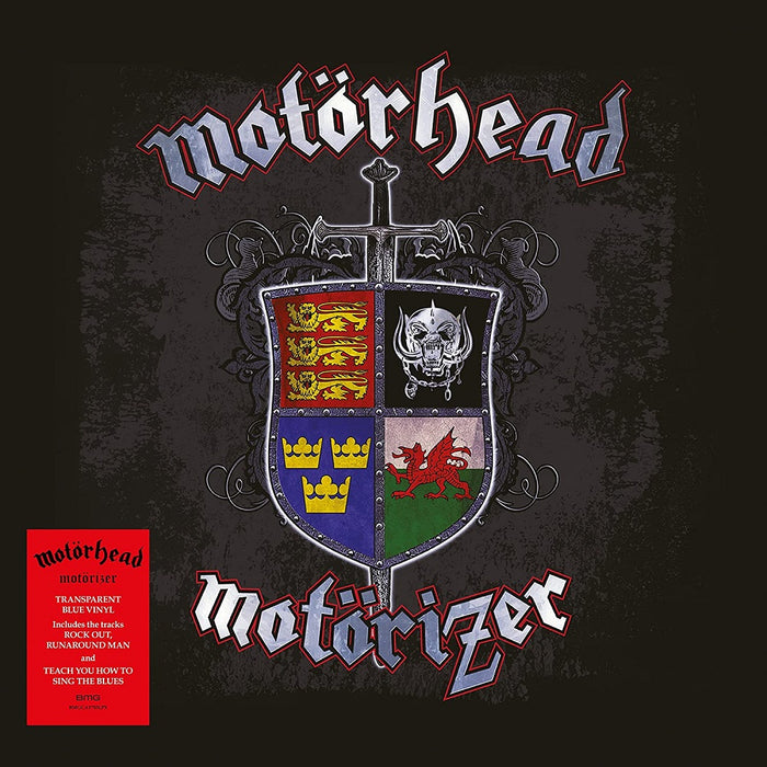 Motorhead  Motorizer Vinyl LP Transparent Blue Colour 2023