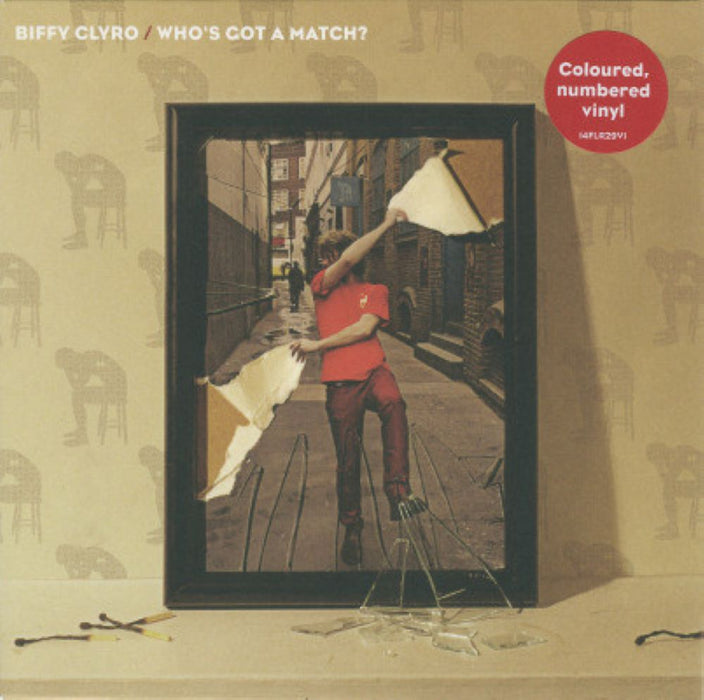 Biffy Clyro Who's Got A Match/But Im Serious 7" Vinyl Single Red Colour & Numbered 2008