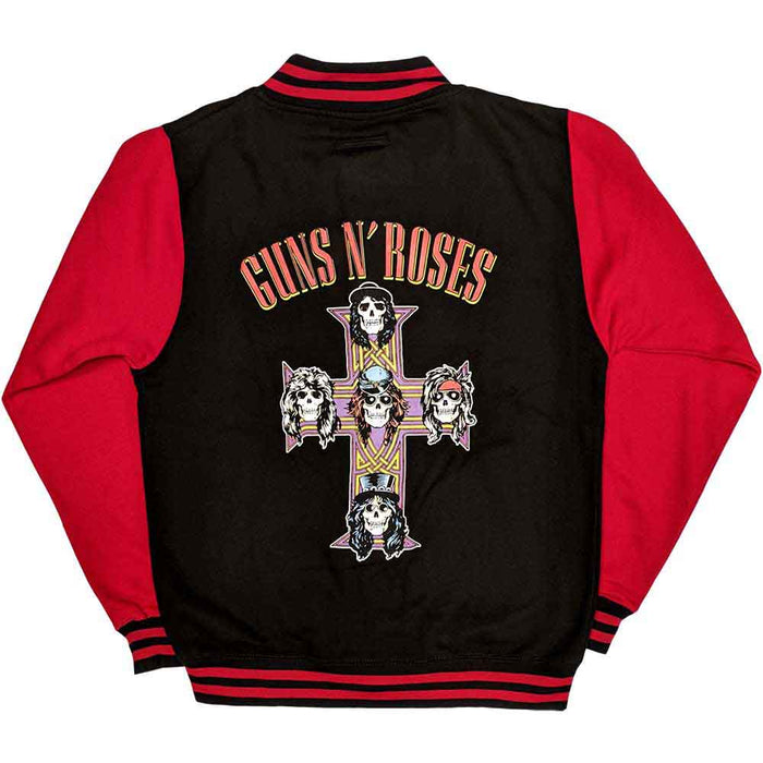 Guns N Roses Black & Red X-Large Varsity Jacket