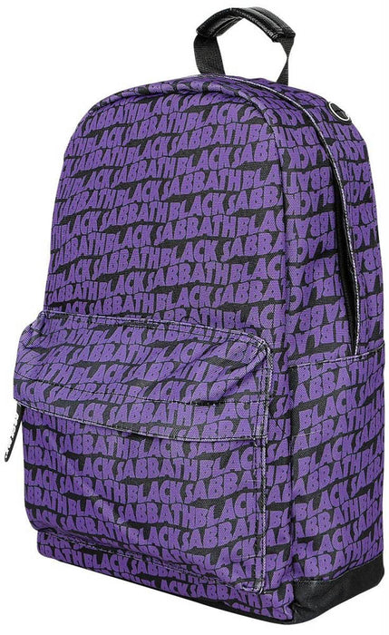 Black Sabbath Logo Pattern Rucksack New with Tags