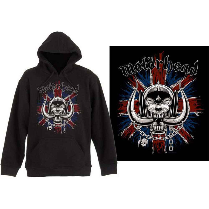 Motorhead British Warpig Black Large Hoodie