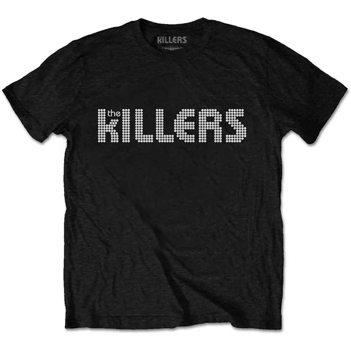 The Killers Dots Black Large Unisex T-Shirt