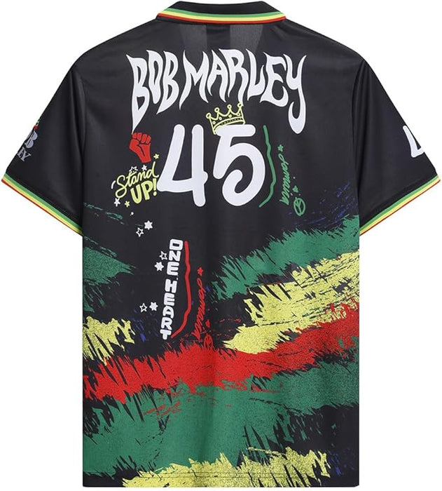Bob Marley One Love Football Jersey X-Large T-Shirt
