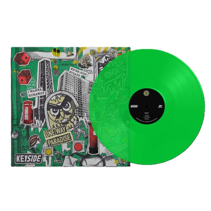 Keyside (Self Titled) Vinyl LP Green Transparent Colour Due Out 07/08/26