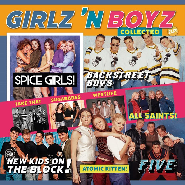 Girlz 'n Boyz Collected Vinyl LP Blue & Pink Colour 2023