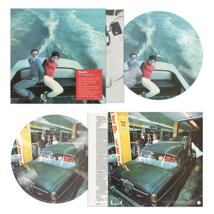 Sparks Sparks: Propaganda Vinyl LP Picture Disc Due Out 29/11/24