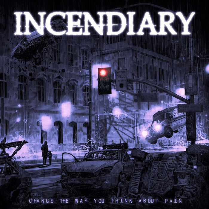 Incendiary Change The Way You Think About Pain Cloudy Red Vinyl LP 2023