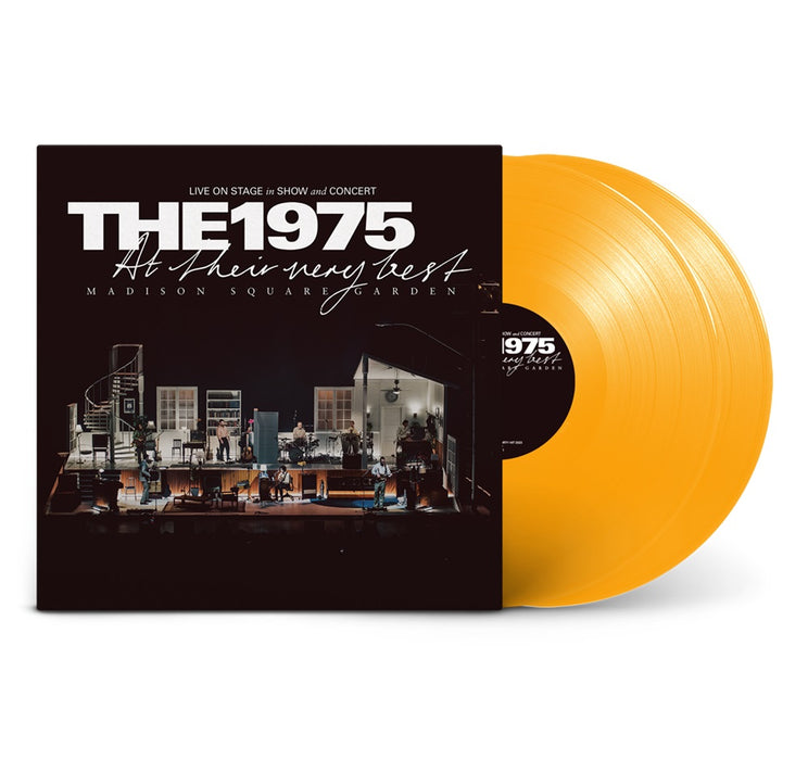 The 1975 At Their Very Best Live Vinyl LP Orange Colour 2024