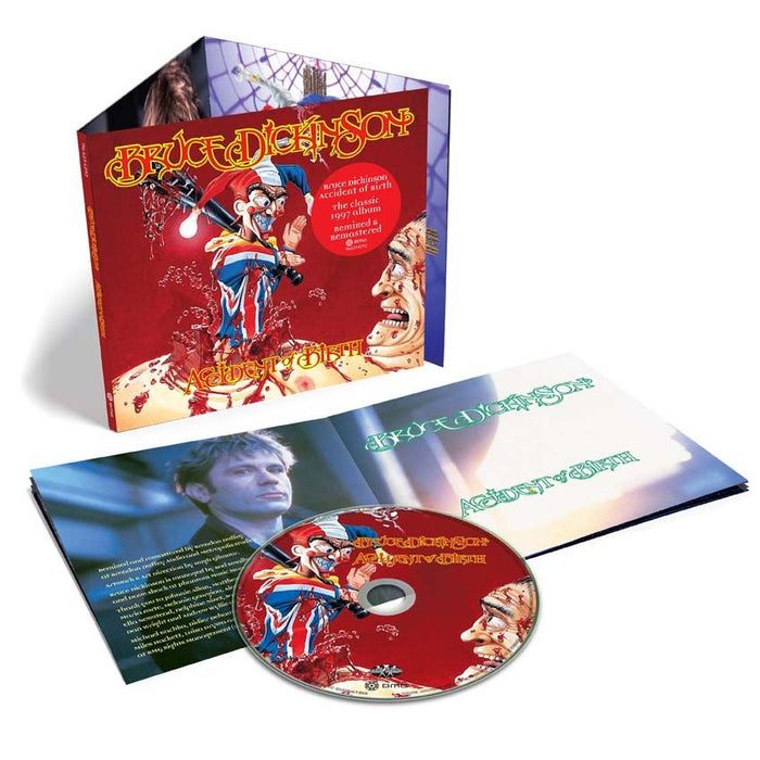 Bruce Dickinson Accident of Birth (2026 Remix) CD NAD 2026 Due Out 17/10/26