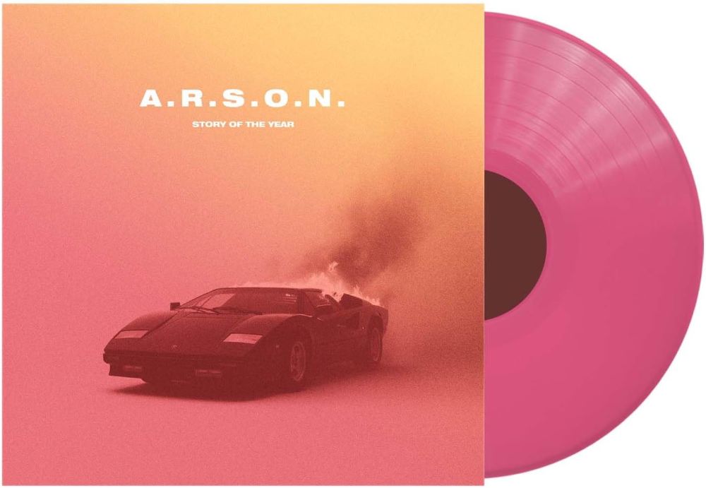 Story Of The Year A.R.S.O.N. Vinyl LP Hot Pink Colour 2026