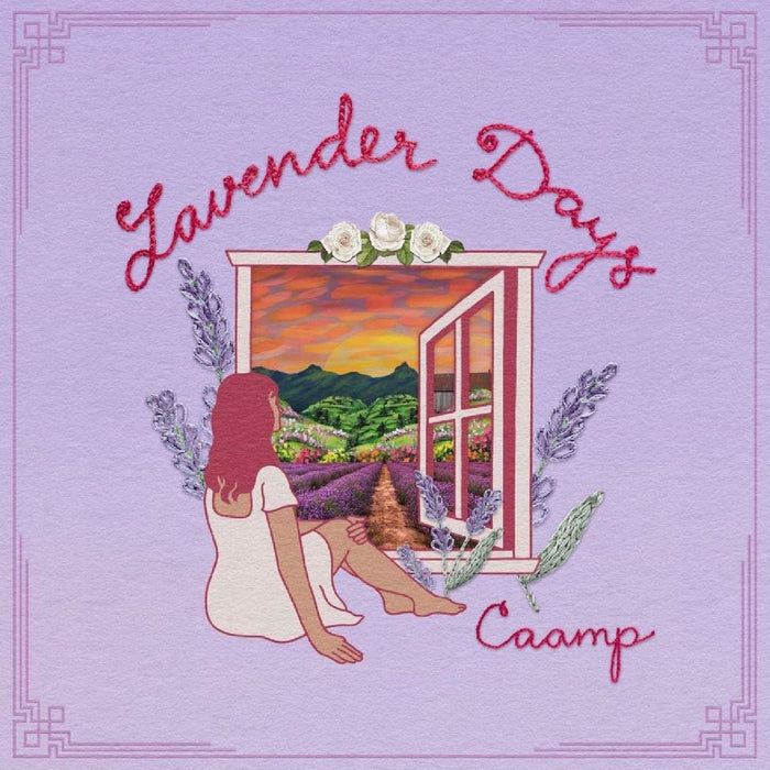 Caamp Lavender Days Vinyl LP Orchid and Tangerine Colour 2023