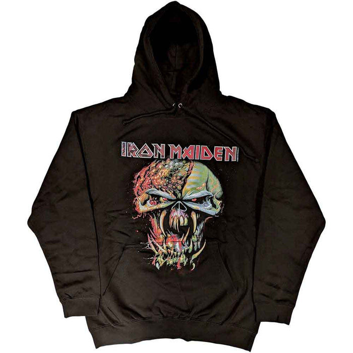 Iron Maiden Final Frontier Big Head Black Small Hoodie