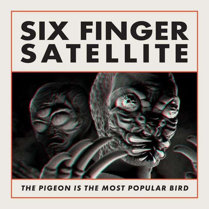 Six Finger Satellite The Pigeon Is The Most Popular Bird Vinyl LP Red & Blue Colour 2023