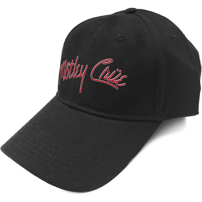 Motley Crue Black Baseball Cap Hat