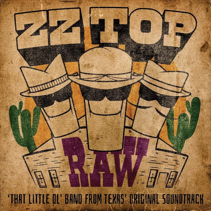 ZZ Top Raw ('That Little Ol' Band from Texas') Vinyl LP 2022