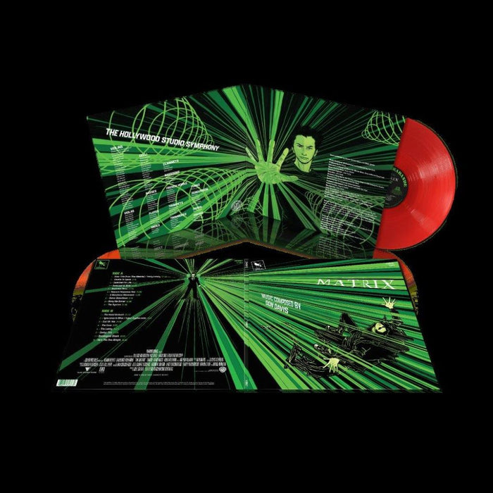 The Matrix Original Motion Picture Score Vinyl LP Translucent Red Colour 2024