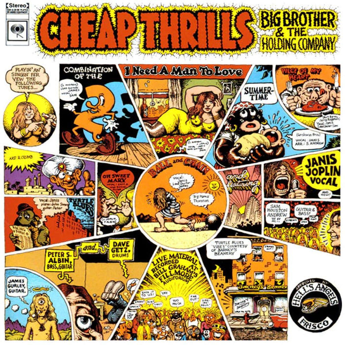 Big Brother & The Holding Company Cheap Thrills Vinyl LP 2015